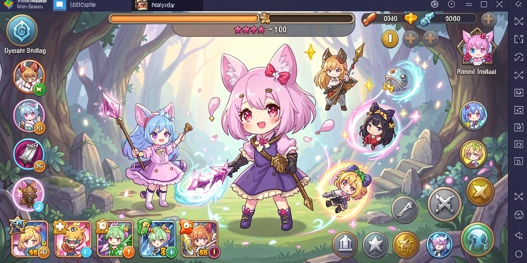 supervip - Screenshot karakter baru yang bisa dimainkan.